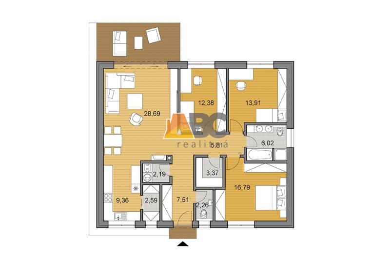 Nehnuteľnosť Sliač