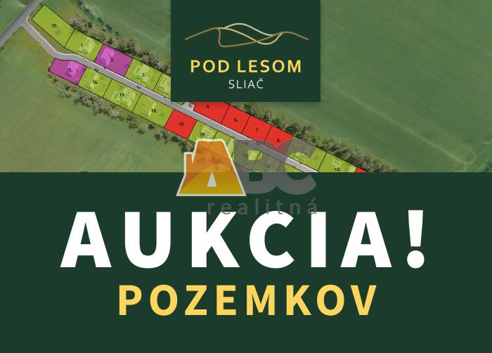 Pozemok Sliač