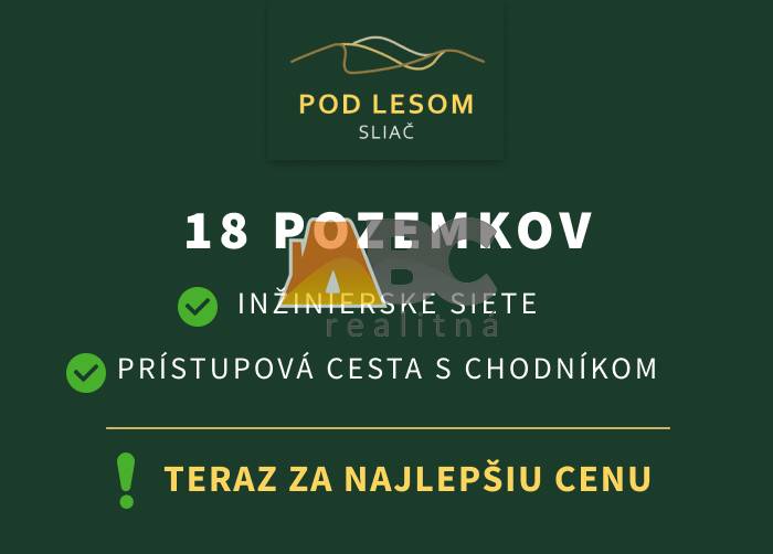 Pozemok Zvolen