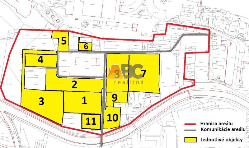 Zvolen industrial park - Areál Haly, Budovy, Pozemky a Sklady Zvolen na predaj